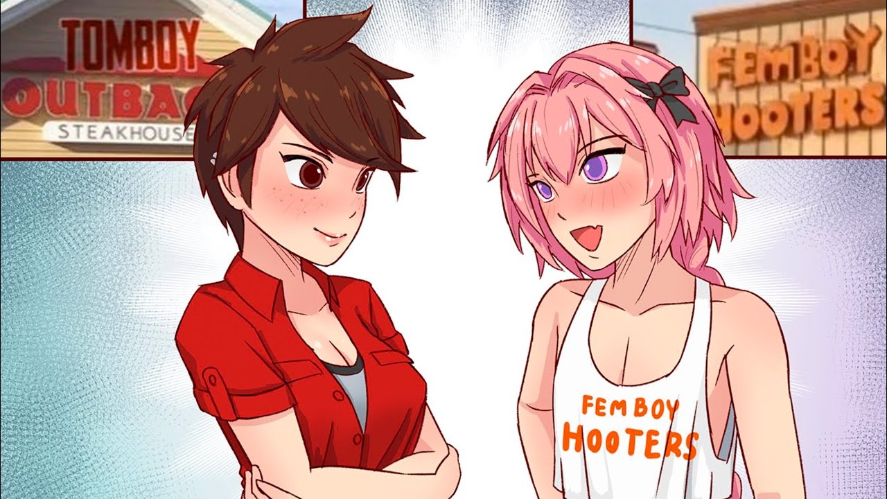 Tomboy Outback vs Femboy Hooters 