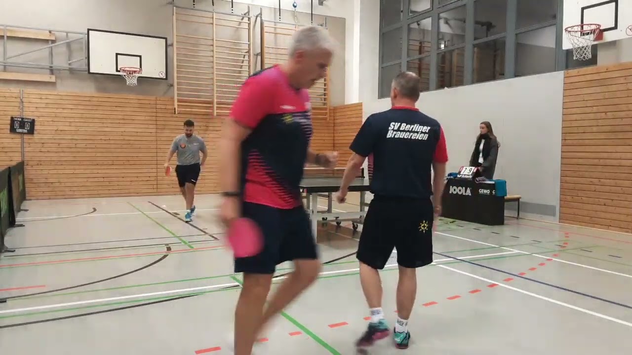 Verbandsoberliga Herren Denis Benes/Manuel Kupfer gegen Stephan Köpp/Norbert Kaping
