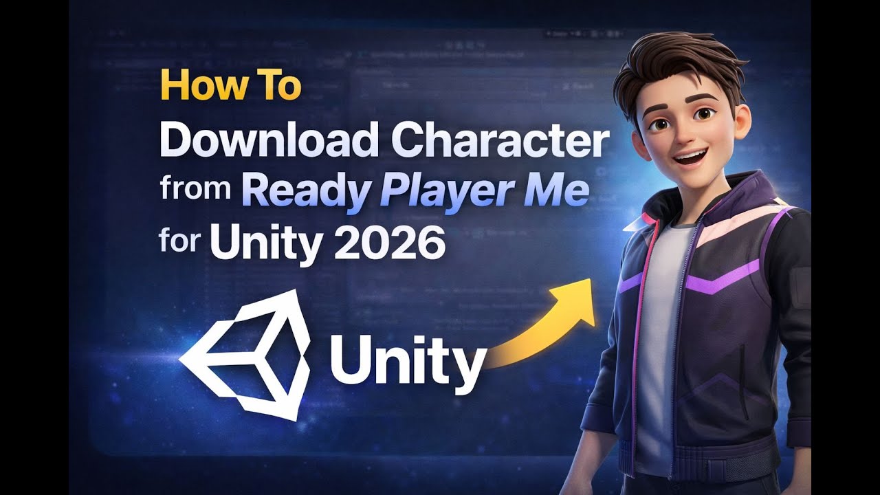 How To Download Character From Readly Player Me for Unity 2026