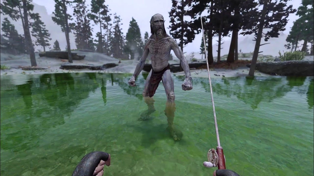 The new Fishing Rod in Skyrim is deadly