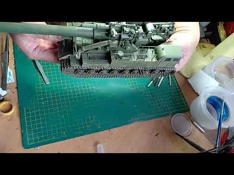 Guide for assembly 1/35 Soviet 2A3 Kondensator 2P 406mm Self-Propelled Howitzer model for shipping