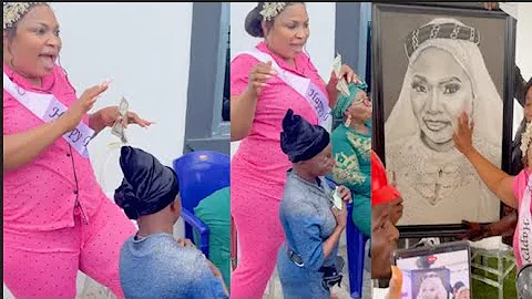 So Funny! See How Aunty Ramota Dances With Laide Bakare At Her Surprise Birthday
