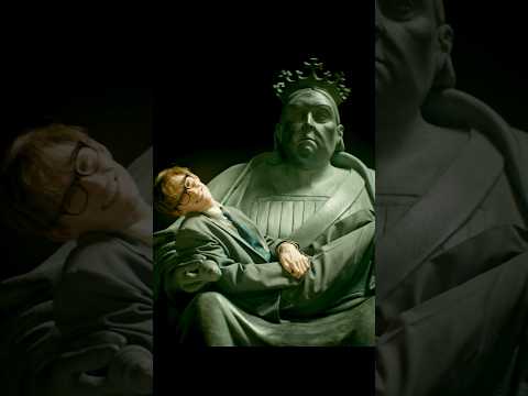 He placed Hawking on the statue.