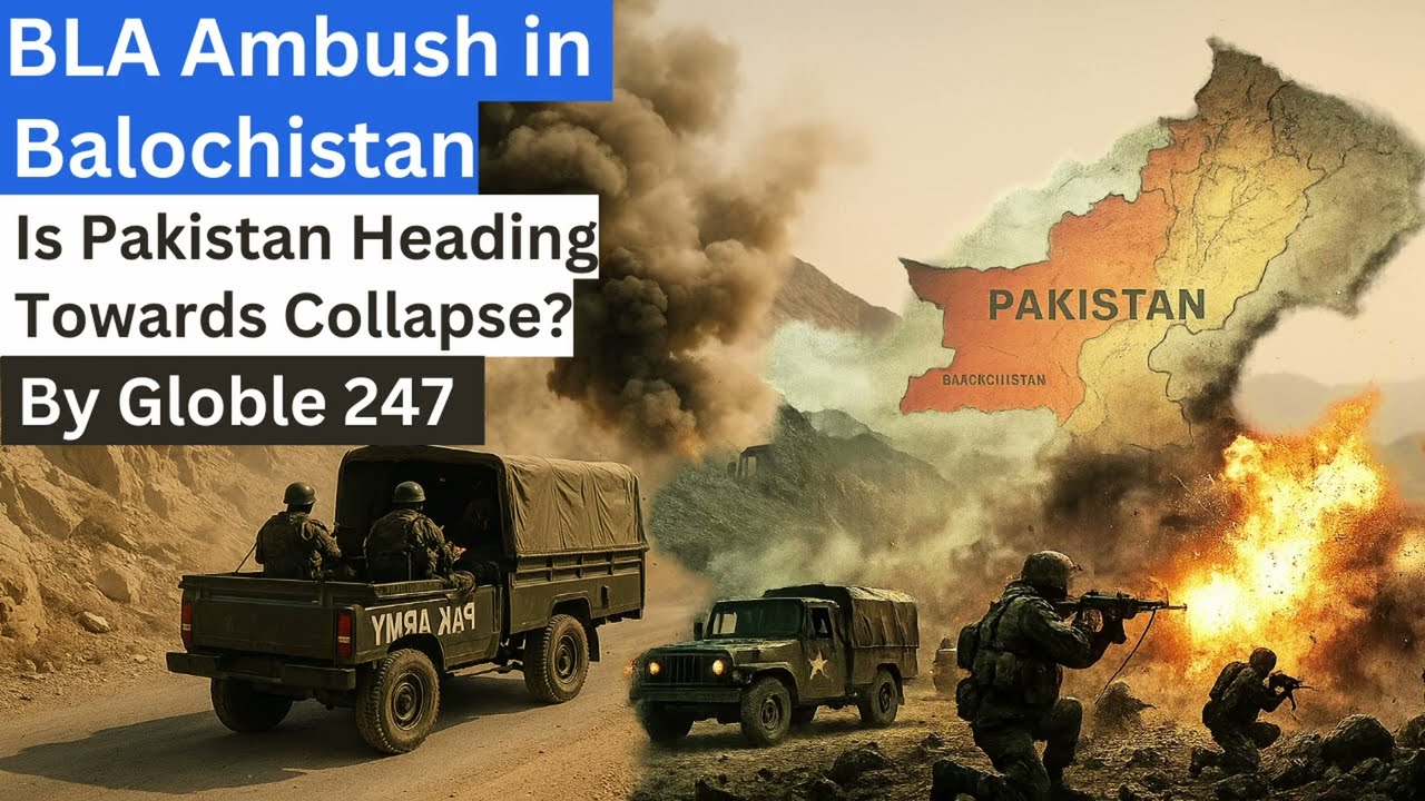 BLA Ambush in Balochistan: Is Pakistan Heading Towards Collapse?