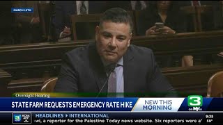 My 58 - Sacramento, CA: State Farm Emergency Rate Hike Request