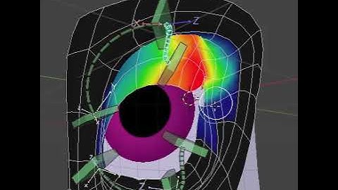 🌺 Demo #003 — Some Weight Painting on delicate (Shrinkwrapped and Bone Deformed) Eyelids Mesh