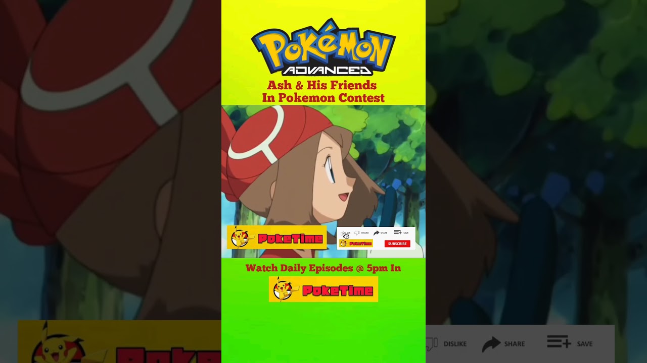 Ash & His Friends In Pokemon Contest