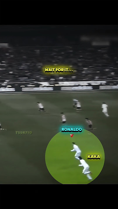 When Kaka challenges Cristiano ☠️