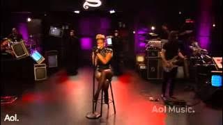Rihanna - Take A Bow  'AOL Session 2010' (HQ Live)