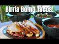 Birria Tacos Made Easy! | Birria Bomb Tacos On Lone Star Grillz, El Patron!