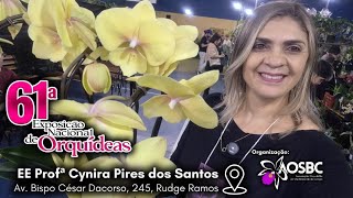 Área de Vendas - 61ª Exposição as Orquídeas de São Bernardo do Campo 