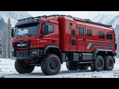 2026 MAN Alpine Voyager 6x6 – Luxury Meets Extreme Terrain - YouTube