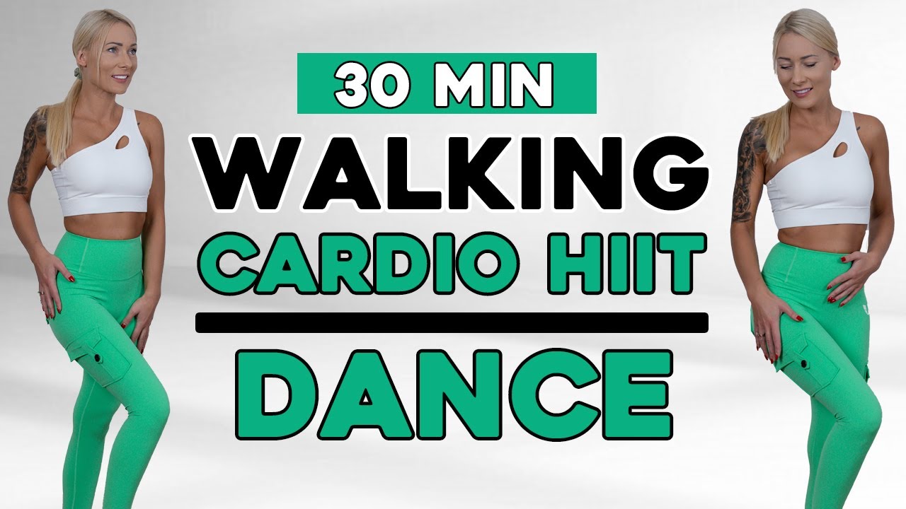 30 Min All Standing No Jumping Cardio HIIT DANCE Workout | Burn 400 ...