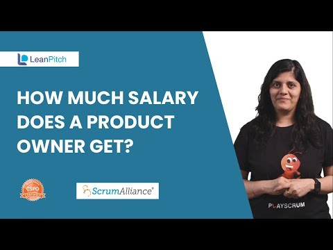 How much Salary does a Product Owner get?