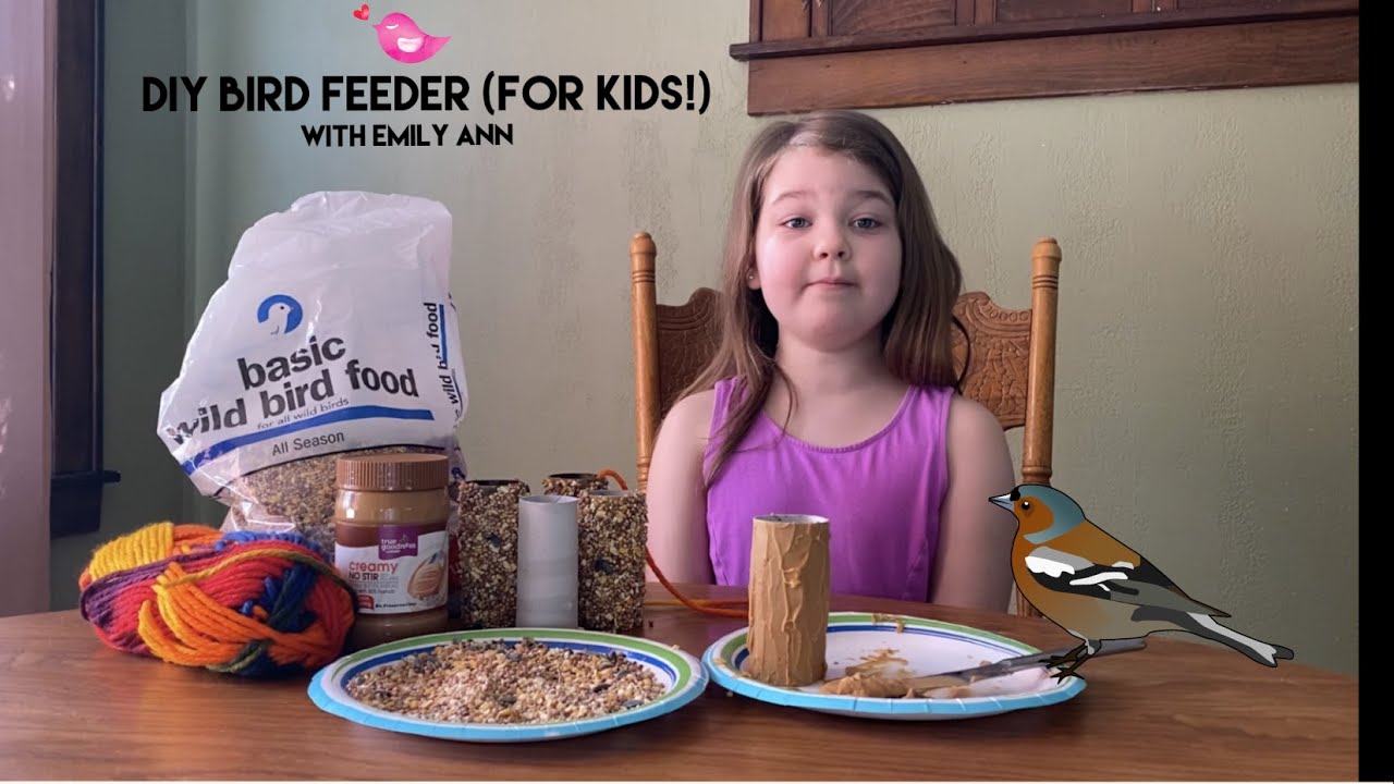 DIY Bird Feeder (For Kids!)