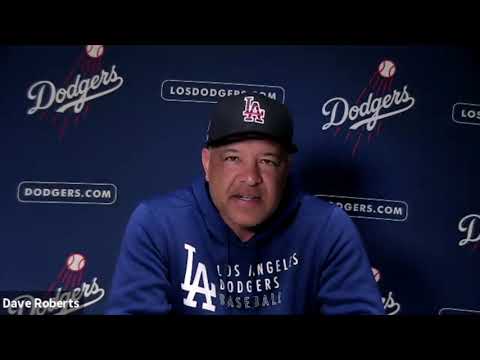 Dodgers pregame: Dave Roberts talks expectations with All-Star Game reserves, injury concerns