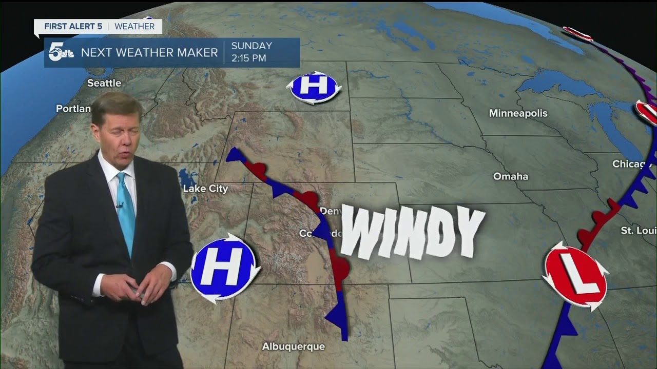 One more beautiful day before a cooler and wetter end to the week - YouTube