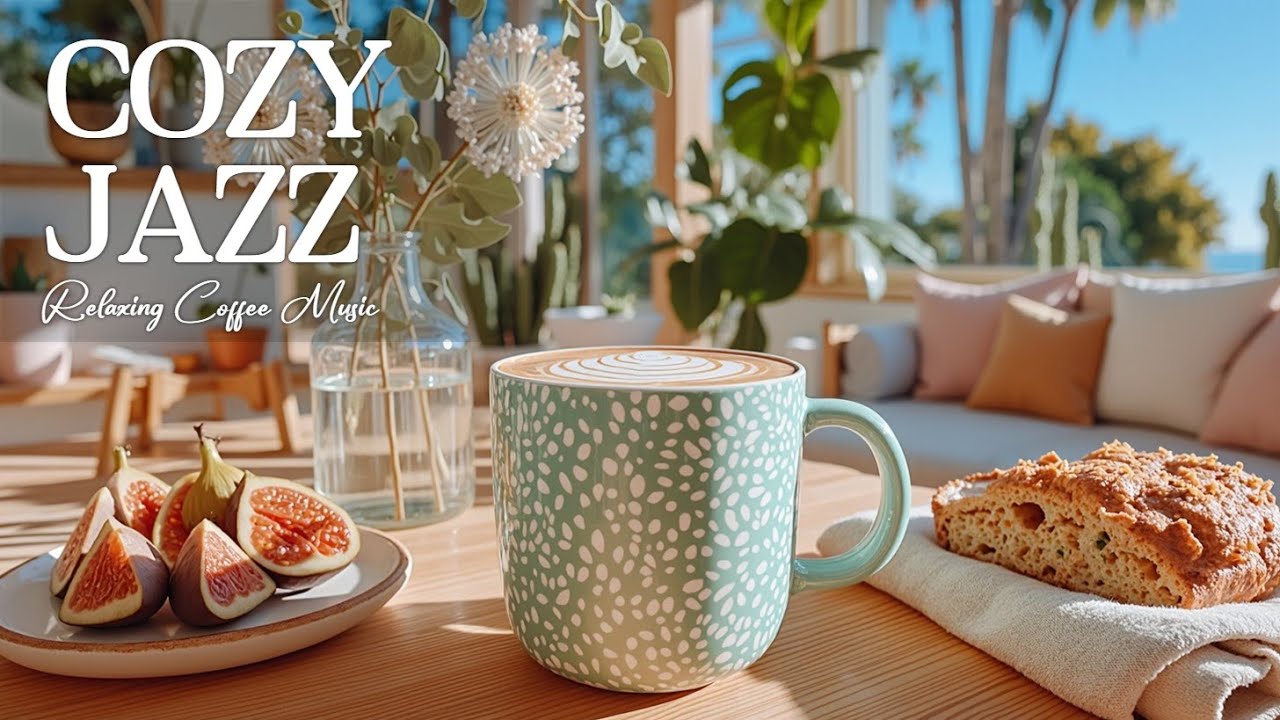 Cozy Spring Jazz Cafe ~ Музыка босса-нова для расслабляющей работы и сосредоточенного обучения