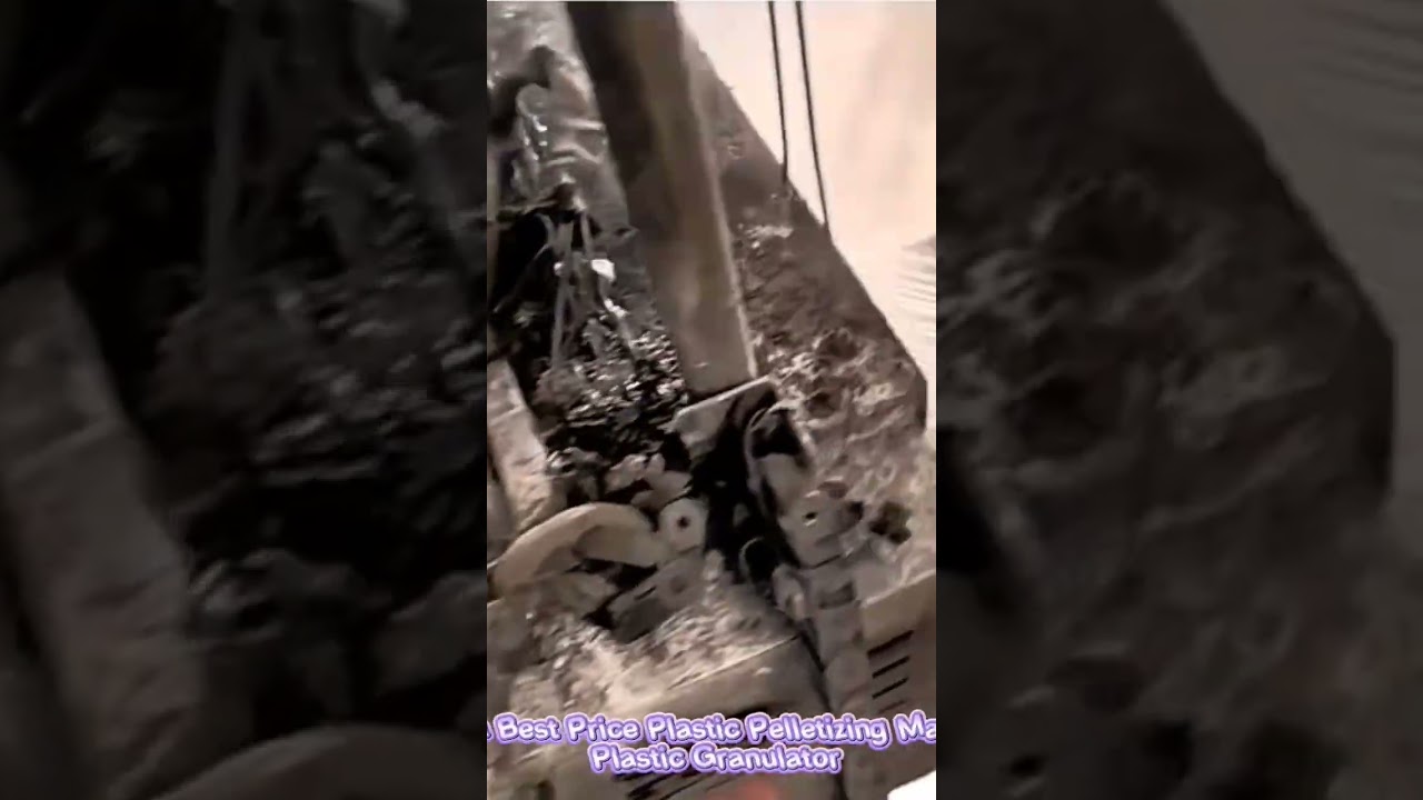 China Best Price Plastic Pelletizing Machine Plastic Granulator 