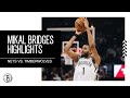 Mikal Bridges Highlights | Brooklyn Nets vs. Minnesota Timberwolves | 3.10.23