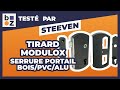 Serrure pour portail boispvc et alu   pne demitour  modulox tirard  test et avis