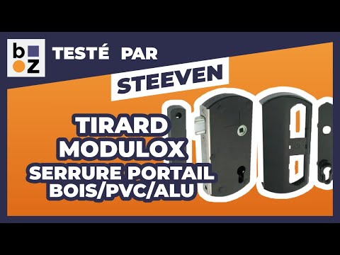 Serrure pour portail bois/PVC et alu - à pêne demi-tour - Modulox TIRARD : Test et Avis