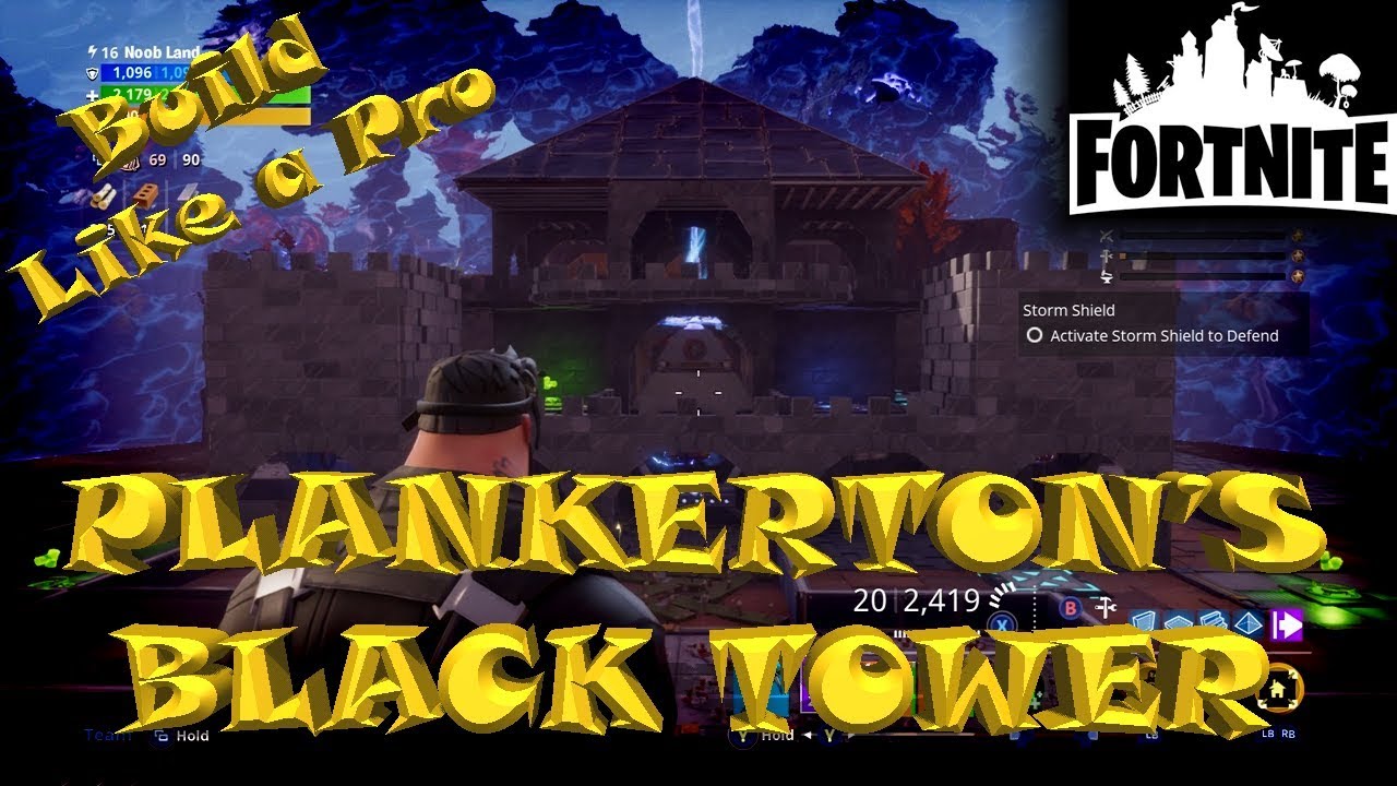 Fortnite Plankerton Epic Fort Pro tips funnel building YouTube