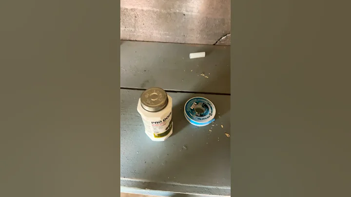 Teflon tape or pipe dope? #diy #plumbing #homerenovation #remodel #money #shorts #fix #fixed