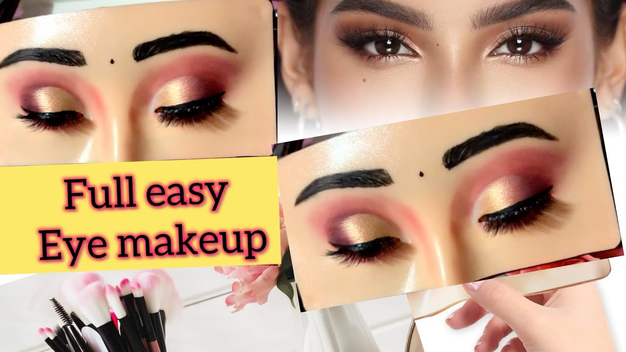 10 ನಿಮಿಷದಲ್ಲಿ Eye ಮೇಕಪ್ 💖 Beginners Guide |Step by Step eyemakeup #kannadayoutuber #makeuptutorial 🩷