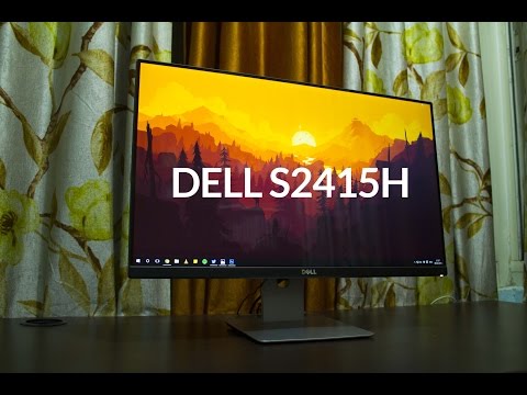 Dell S2415H Monitor Review - No Bezel Display!