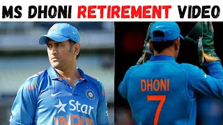 MS Dhoni Retirement | Main Pal Do Pal Ka Shayar Hu  | Instagram Video Dhoni [OFFICIAL]