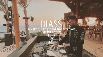 Diass @ Scorpios, Mykonos (Sunset DJ Set) Summer 2023