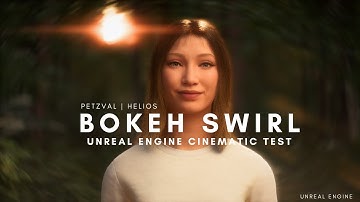 Helios Bokeh Swirl Lens - Cinematic Petzval Metahuman Test | Unreal Engine 5.6 Preview