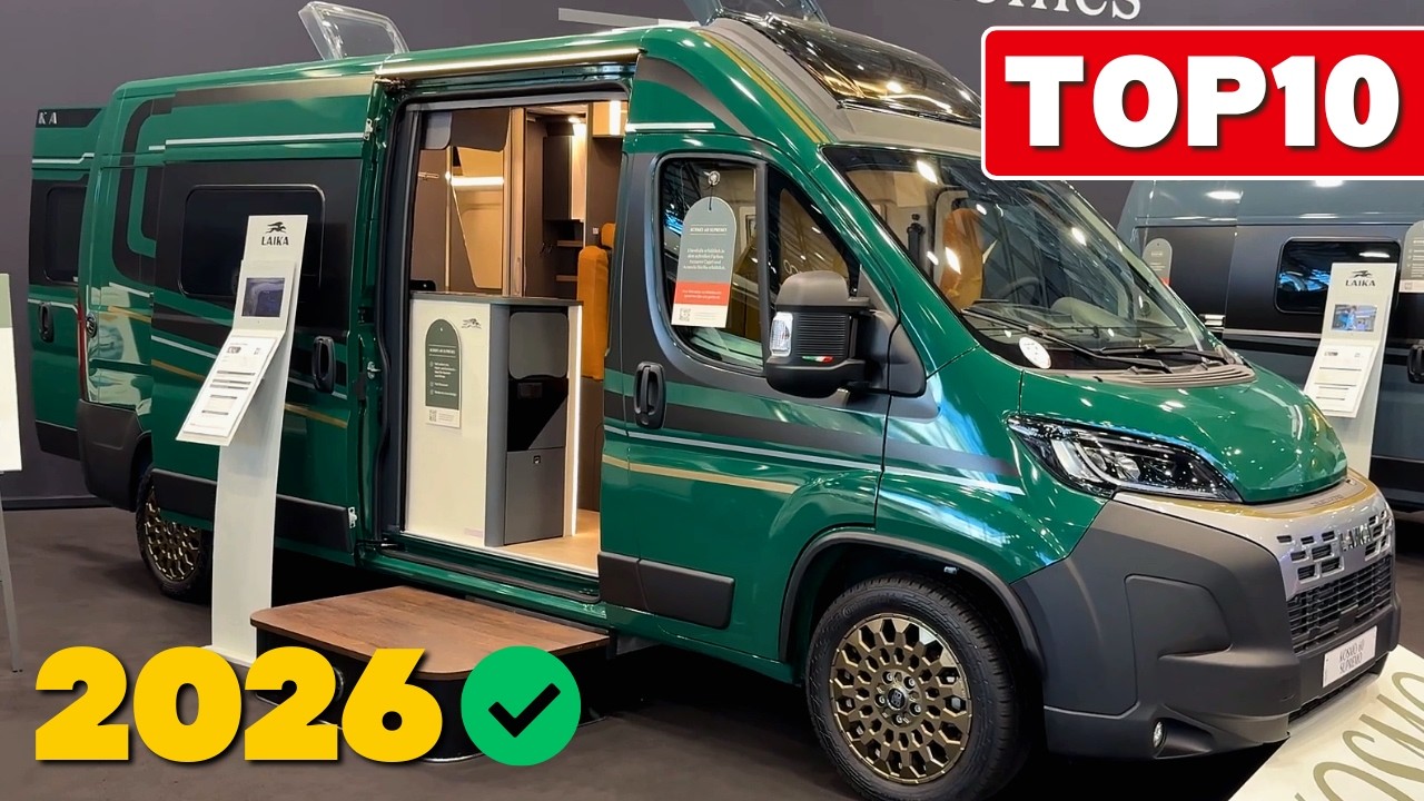 10 Best Compact Campervans for Digital Nomads in 2026!