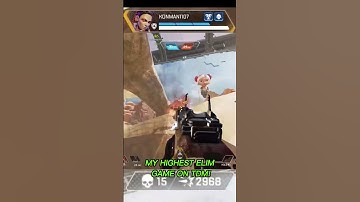 What is your highest TDM Elims??? #apexlegends #gaming #apexlegendsclips #ps5 #subscribe #apexclips