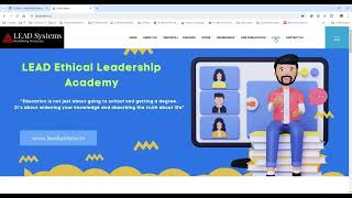 LEAD LMS Portal || First Time User Login || Dashboard || Store || Courses (Hindi Voice Over)