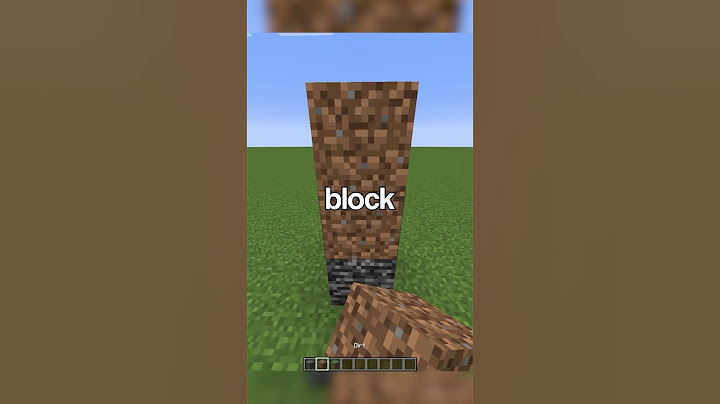 Menghacurkan Seluruh Dirt Di Minecraft Superflat #shorts