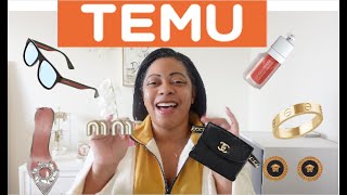 HUGE TEMU Designer Dupes Haul | Luxury On A Budget |Chanel, Cartier, Dior, Gucci & More | Part 4