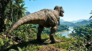 Survivng As A T-REX ...THE ISLE IN HINDI  #Dinosaur screenshot 5