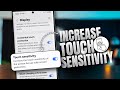 How to Increase Screen Touch Sensitivity on Samsung | Fix Touch Not Responding & Improve Sensitivity