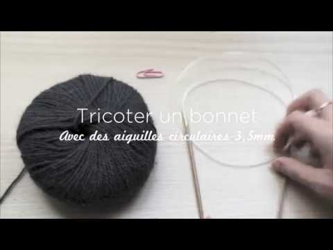 Vidéo: Comment Tricoter Un Bonnet Avec Des Aiguilles à Tricoter Circulaires