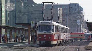 Tatra Straßenbahnen in Chemnitz