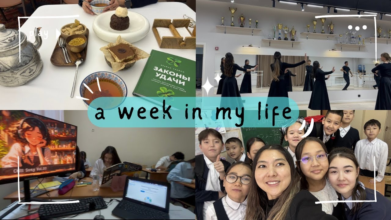 a week in my life ✨ 