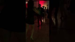 Max and Liz Farrell dancing salsa in Fort Myers