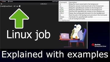 Linux Job Management | Running and Sending Jobs to the Background |  The fg and bg commands