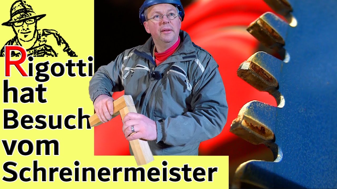 Tipps zur Kreissäge und einfache Schlitz- und Zapfenverbindungen - Tipps vom Schreinermeister