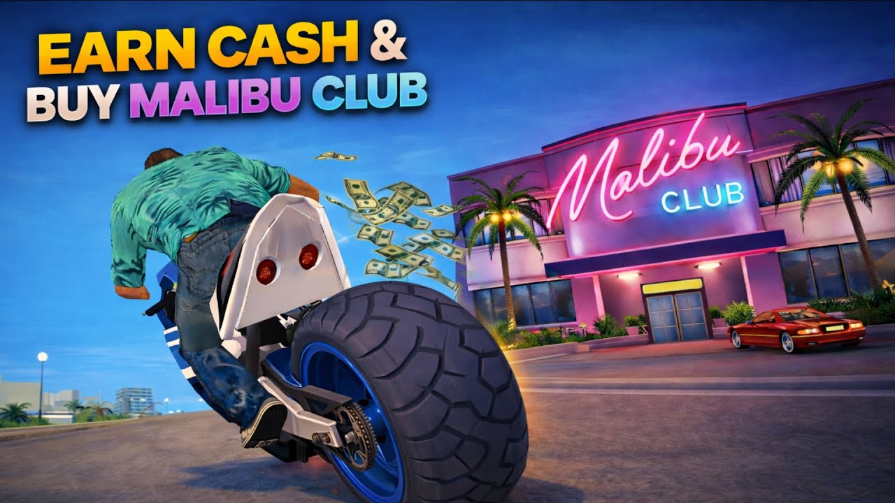 Earn Cash & Buy Malibu Club | GTA Vice City