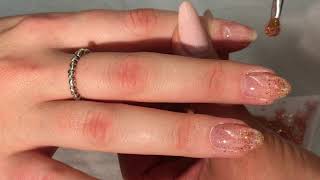 Gel nail art - ombré fairy dust screenshot 2