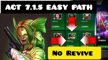 MCOC ACT 7.1.5 EASY PATH #marvel #gaming #youtubevideos #tranding #paragon 