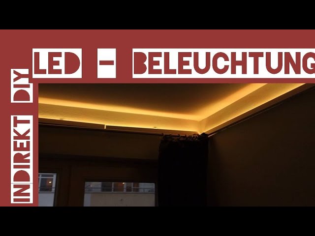 LED Stuckleiste WDML-200A-PR für die indirekte und direkte Beleuchtung von  Wand und Decke von BENDU 